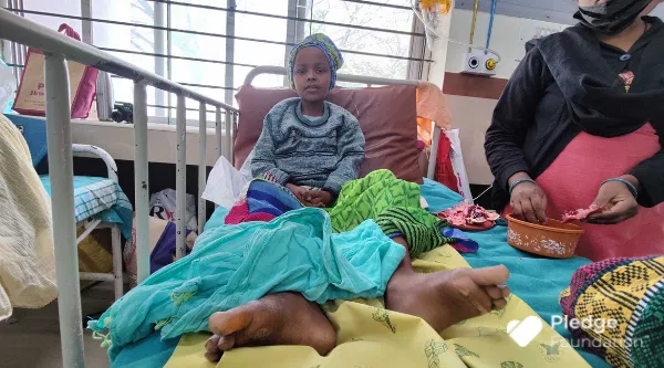 Cure little Kushal’s Bone/Tissue Cancer by supporting his surgery.