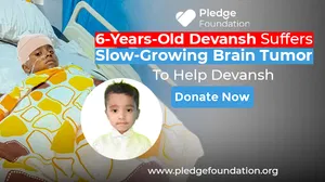 Before Brain Tumor turns Fatal... Save Devansh's Life | Donate Now