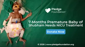 Shubham Needs Your Help to Save his 21-Days-Old Premature Baby | Donate Now
