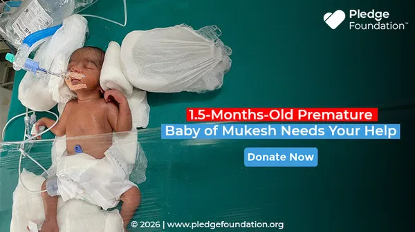 Urgent NICU Treatment can Save 1.5-Months-Old Premature Baby's Life | Donate Now