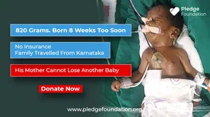 820 Grams. 15 Days Old. A Mother Who Has Already Lost One Premature Baby Is Begging You to Save This One.
