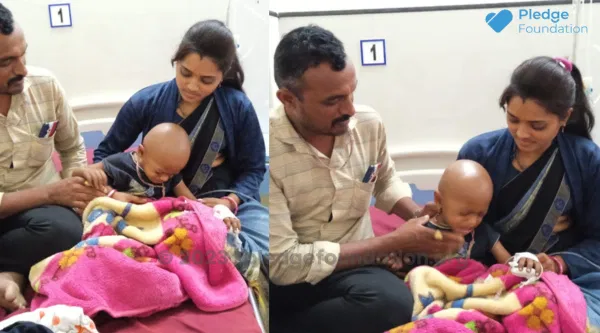 Blood cancer has taken over this 3-year-old’s life. Please save Devansh