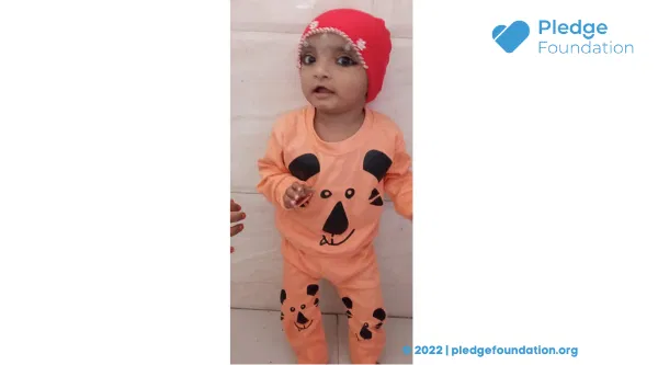 9-Months-old Aayat suffers from Congenital Heart disease
