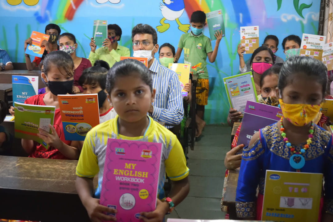 Happy girl at Early Childhood Education Project by Pledge Foundation
