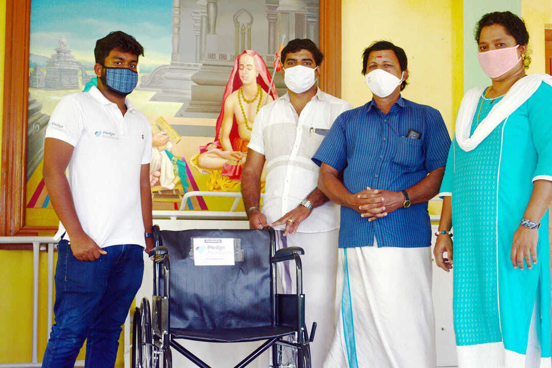 Medical equipment donated by Pledge Foundation